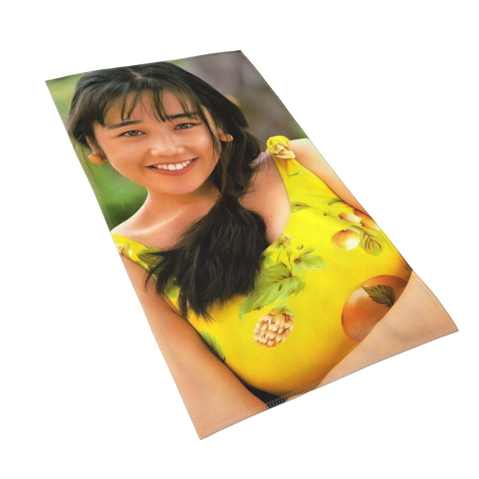 送料込☆西田ひかる コンサートグッズ「バスタオル&帽子」☆ビニール袋未開封☆美品 Amazon｜写真 西田ひかる (3) 速乾タオル 肌にやさしいタオル